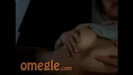 Gorgeous Amateur Girl Shows Off Pussy and Tits on Omegle