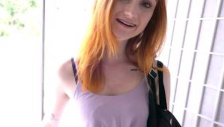 Fake casting had amateur teen surprized