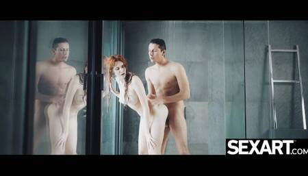 Sex Art featuring Gisha Forza's creampie xxx