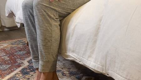 Chastity sub gets surprised with an upgrade to his prison