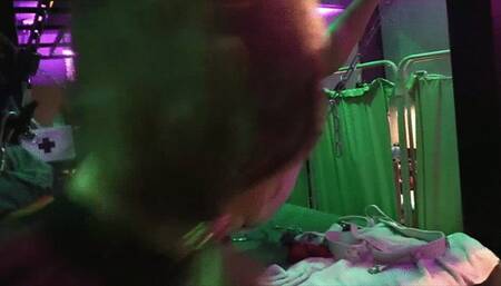 anal electrostick and fucking in the sling analslut