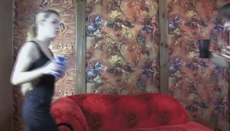 bitch fight in pantyhose - mp4 720p