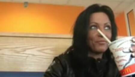 Candysamiras Mc Donalds Dildoplay