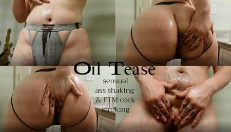 Erotic Oil Tease