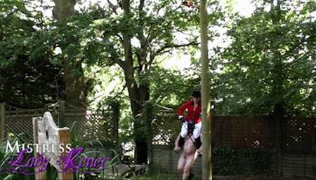 Mistress Lady Renee - A Summer pony ride - mp4