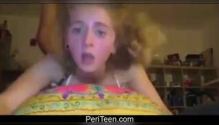 hot teen fucked till her eyes rolls on periscope