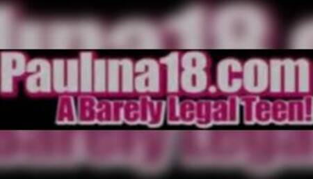 Paulina fingers herself in solo session