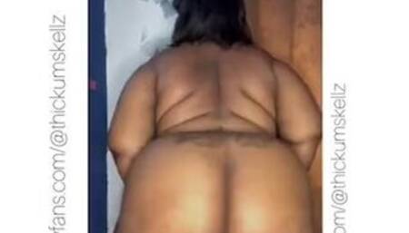 Milky ass cheeks