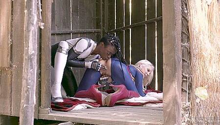 Captain Marvel Makes Her Alter Dimension Black Self Squirt Hard Full Scene P2