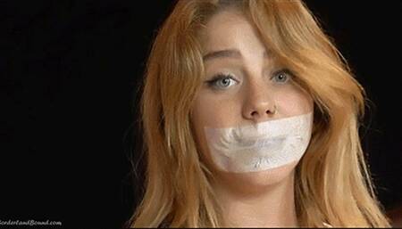 Charlie & Daisy in: Sexy, Chair-Trussed Reporters Wiggling for All They’re Worth: High Jeopardy Times Nosing Around Banality House! (The Mouth Tapings!) (HD)