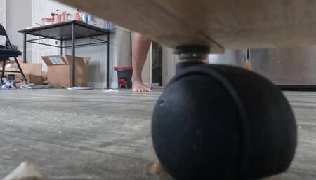 Giantess Throws away Tiny Human