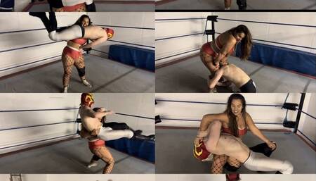 Lift and Carry, back breakers, bearhugs and slams to male jobber