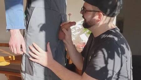 Straight farmer boy convinced