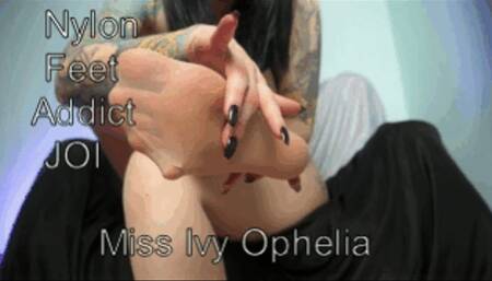 Nylon Feet Addict JOI