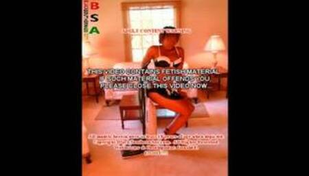 Dread Chik Made To Clean In A Sexy Uniform