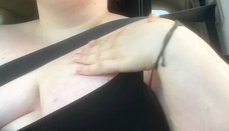 Driving With My Tits Out