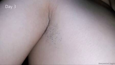 7 Day Armpit Growth Diary HD