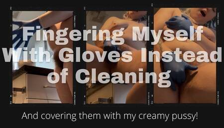 Cleaning Leads to Latex Gloves Fingering