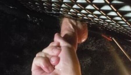 Thick Cock Milking Table w Cum Shot