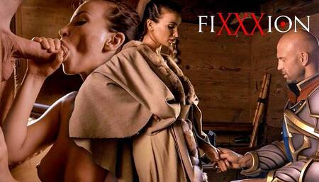 Alyssia Kent's big tits smut by Fixxxion