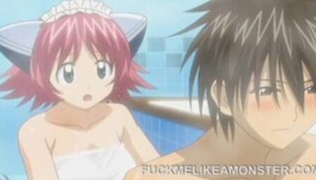 Anime babe fucking cock after blowjob