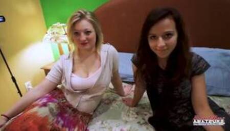 Sweet 19yo Tight Pussy Gets Fucked Hard and Learns to Suck Cock for the First Time