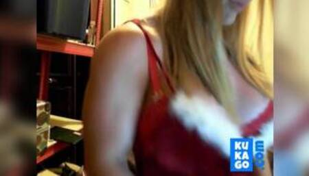 tabbyanne sexy christmas striptease and lap dance special