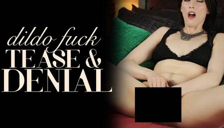 Dildo Fuck Tease & Denial