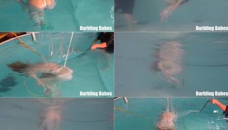 Macy Tied Underwater and Whipped