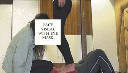 Facesitting and Trampling - Rude Driver Punished 5