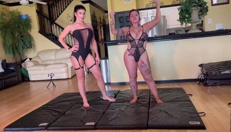 Little Rampge has a sensual roll with fitness model Kittie Belle MP4