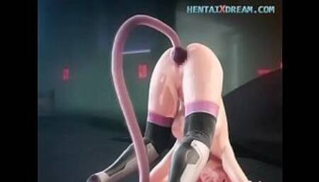 Alien Fucks Cute Hentai Girl - Uncensored At WWW.HENTAIXDREAM.COM