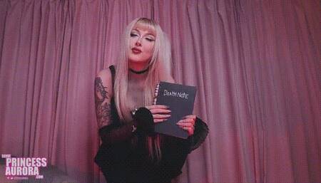 Misa Amane Deathnote JOI - Enjoy your last orgasm