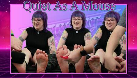 Geek Girl June's "Quiet As A Mouse" Tickle Challenge