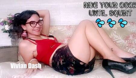 Squirt! Ride on cowgirl until we cum