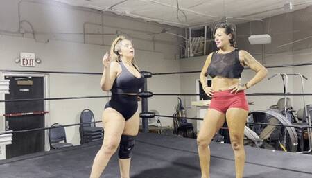 Barefoot Brawl: Nadia v Miss Big D