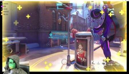 [Gameplay] 【Overwatch2】015 A black hunk is in his strongest ult but lie because ana