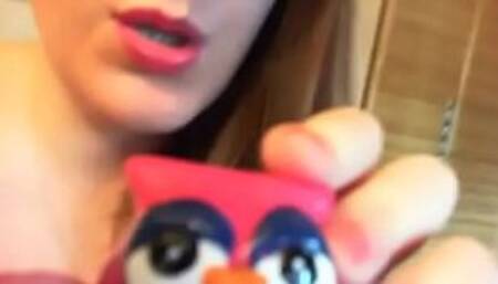 Nicoletta today becomes your giant girl and tramples you until you die