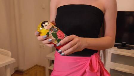 Crushing matryoshka doll!