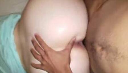 Girl lost bet to our friend