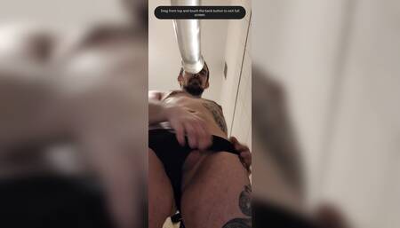 Toying my virgin ass