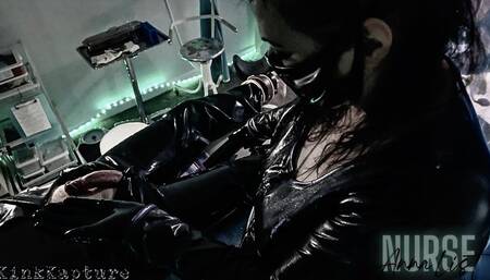 Milking my Rubber Gimp