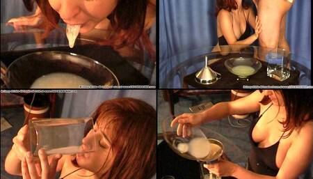 The 40 Loads Cum Drinking Video