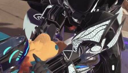 Female Prototgen gets pounded by massive Zetagen