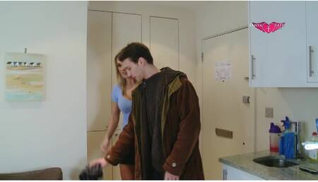 Introductions to 3 Horny Amateur Guys For Tanya Tate Casting Couch