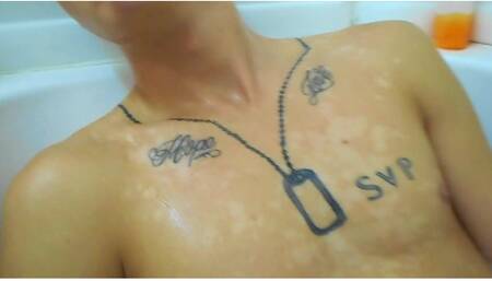 Twink Smoking Fetish Bubble Bath