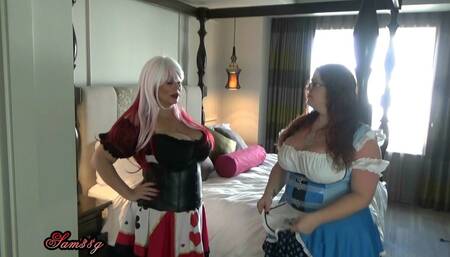 Alice in Wonderland & Queen of Hearts