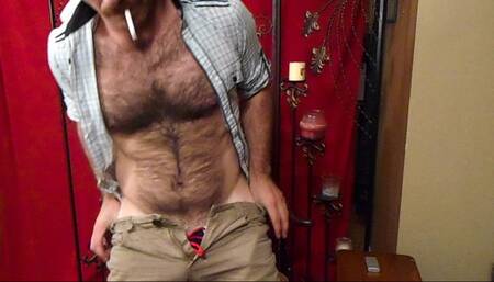 Bear Cub Colton Steele Smoking Fetish