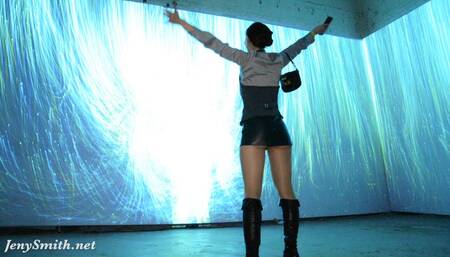 Exhibition of modern technologies   auto showroom