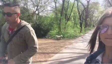 Backstage Gina Gerson and Mugur Porn from Parking travel